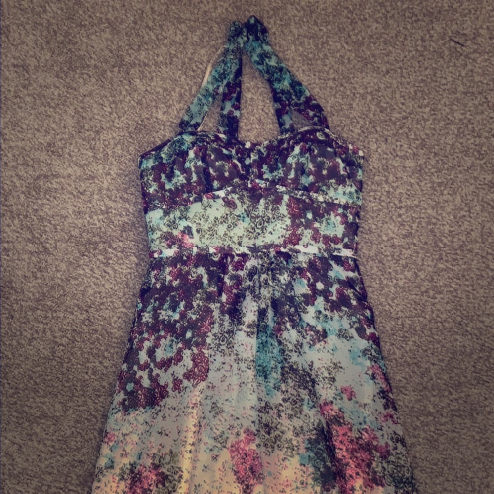 Guess High Low Evening Dress